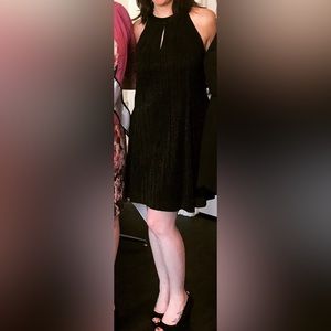 Shimmery Black Vince Camuto Cocktail Dress